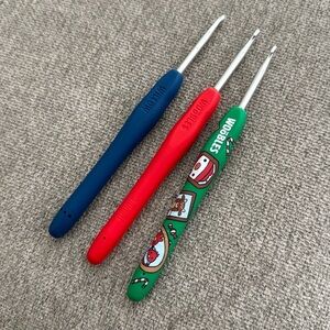 3 The Woobles Advent Calendar hooks